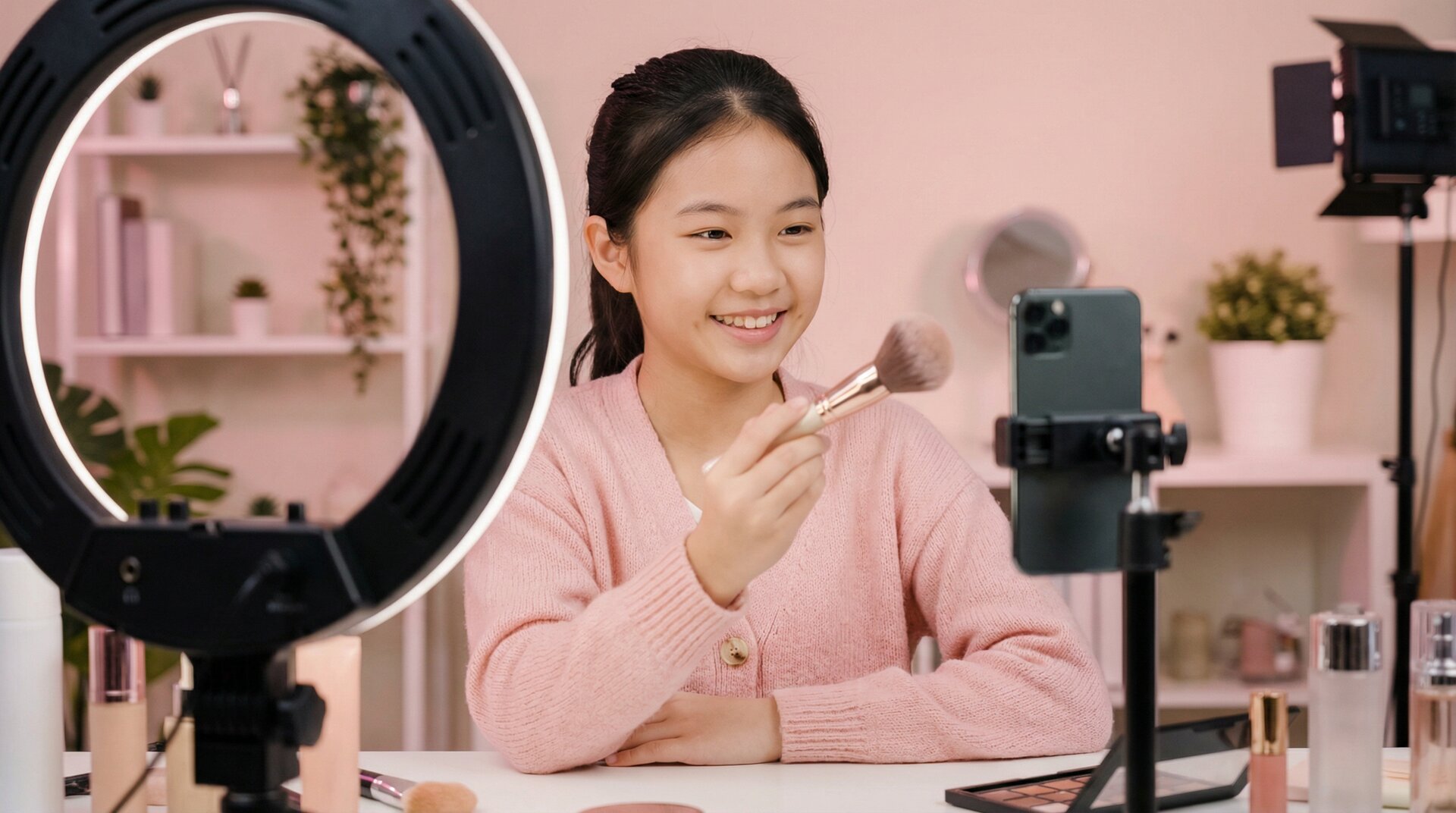 探花美妆视频教程